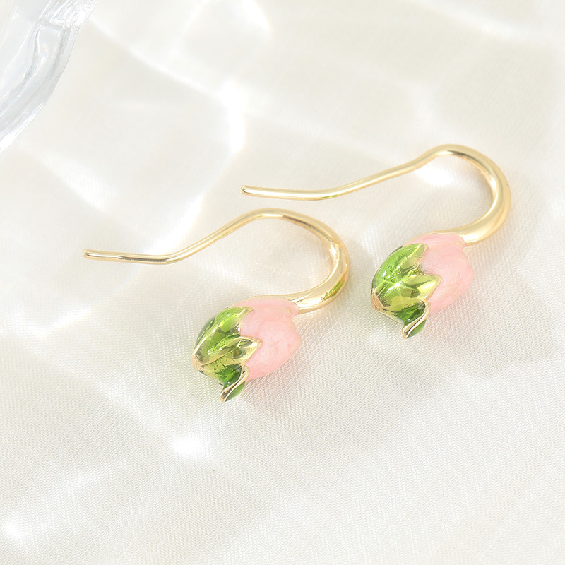 Romantic Flower Bud Earrings